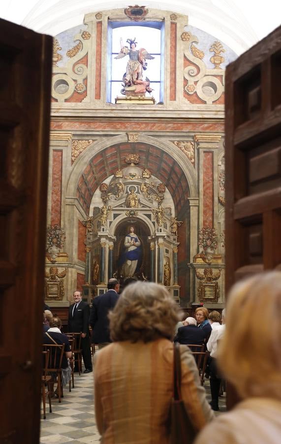 Presentación de la restauración del retablo de la Iglesia de San Miguel y San Julián de Valladolid