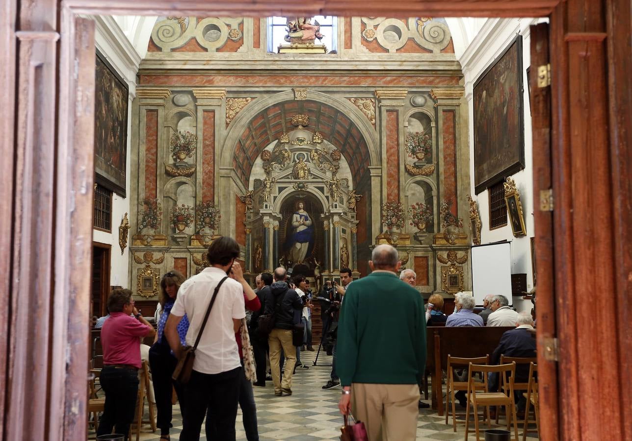 Presentación de la restauración del retablo de la Iglesia de San Miguel y San Julián de Valladolid