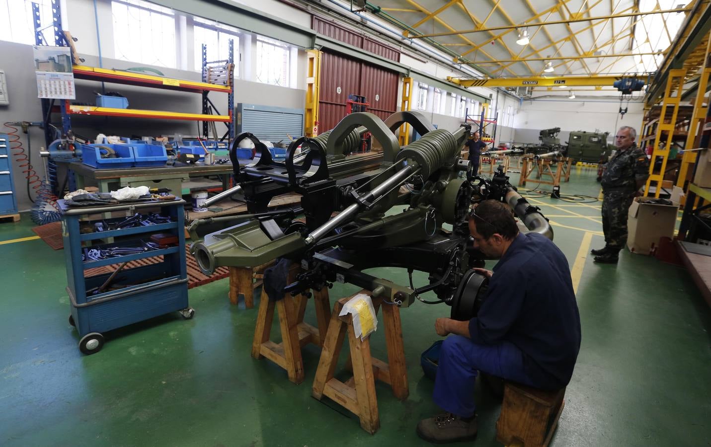 Centro de Mantenimiento de Armamento y Material de Artillería en el Pinar de Antequera de Valladolid