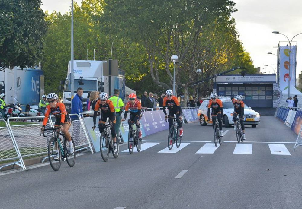 Entrenamiento oficial del Mundial de Ponferrada