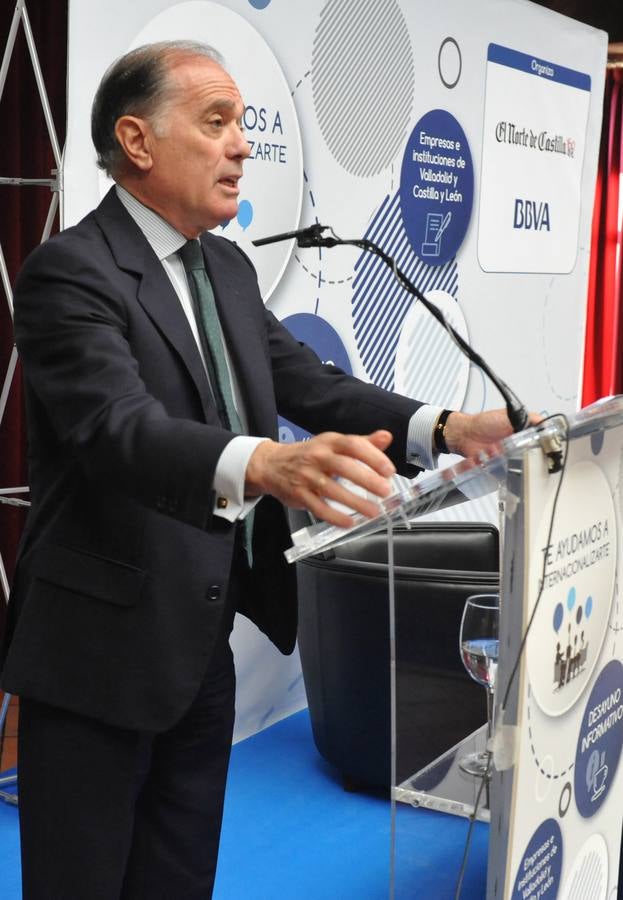 Jornada sobre la internacionalización de las empresas y las perspectivas de crecimiento económico organizada por El Norte de Castilla y el BBVA