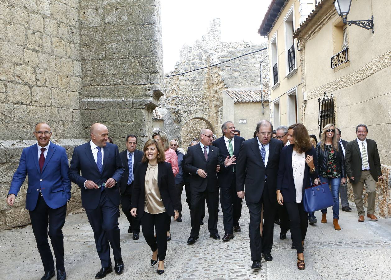 Inauguración del Patio El Norte de Castilla del Centro e-LEA Miguel Delibes de la Villa del Libro de Urueña (1/2)