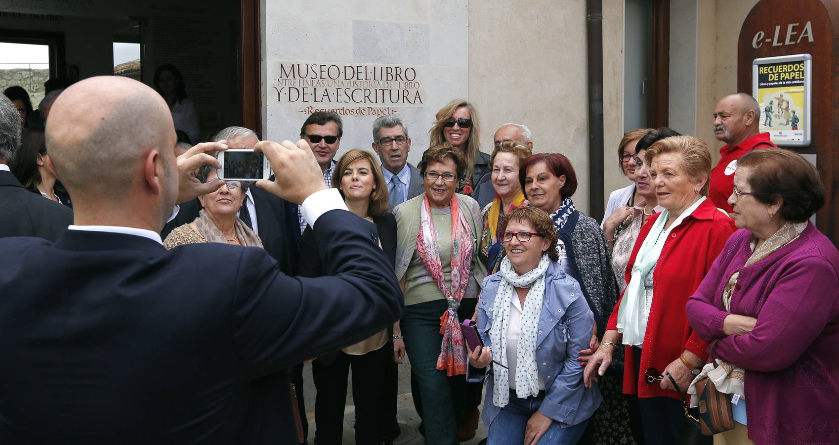 Inauguración del Patio El Norte de Castilla del Centro e-LEA Miguel Delibes de la Villa del Libro de Urueña (2/2)