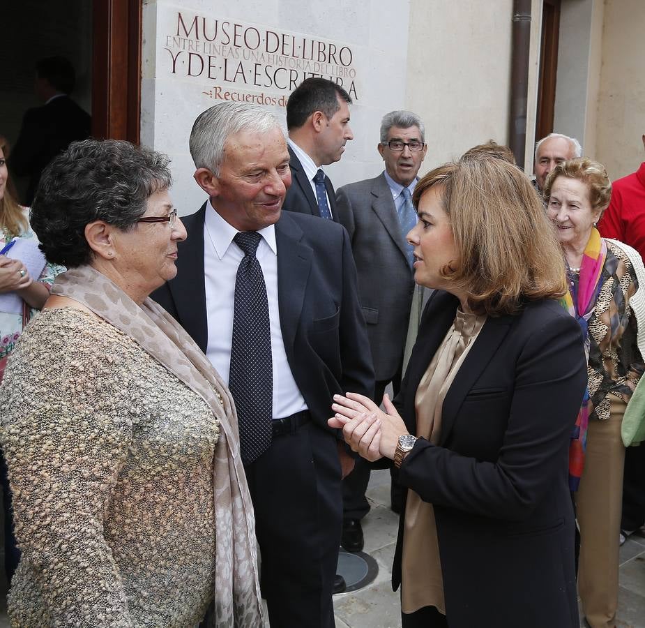 Inauguración del Patio El Norte de Castilla del Centro e-LEA Miguel Delibes de la Villa del Libro de Urueña (2/2)