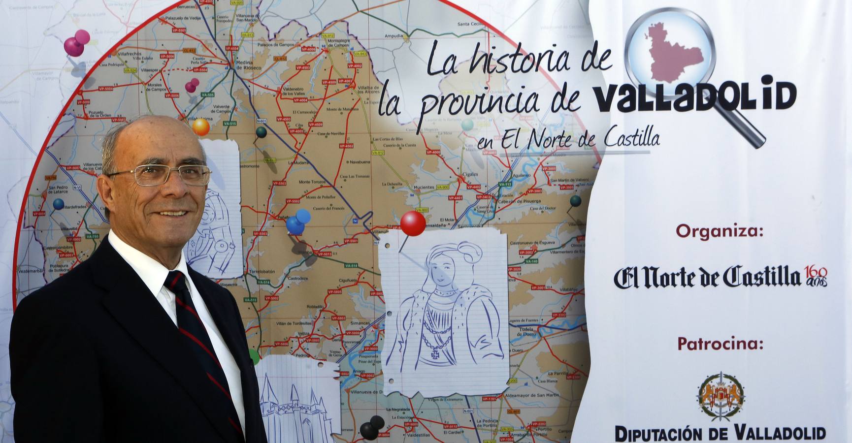 Teófanes Egido participa en &#039;La historia de la provincia de Valladolid&#039;, en Urueña