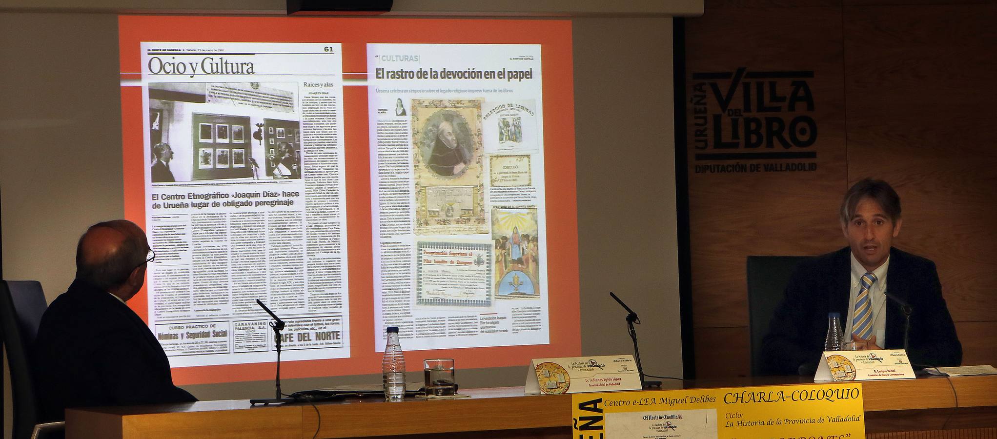 Teófanes Egido participa en &#039;La historia de la provincia de Valladolid&#039;, en Urueña