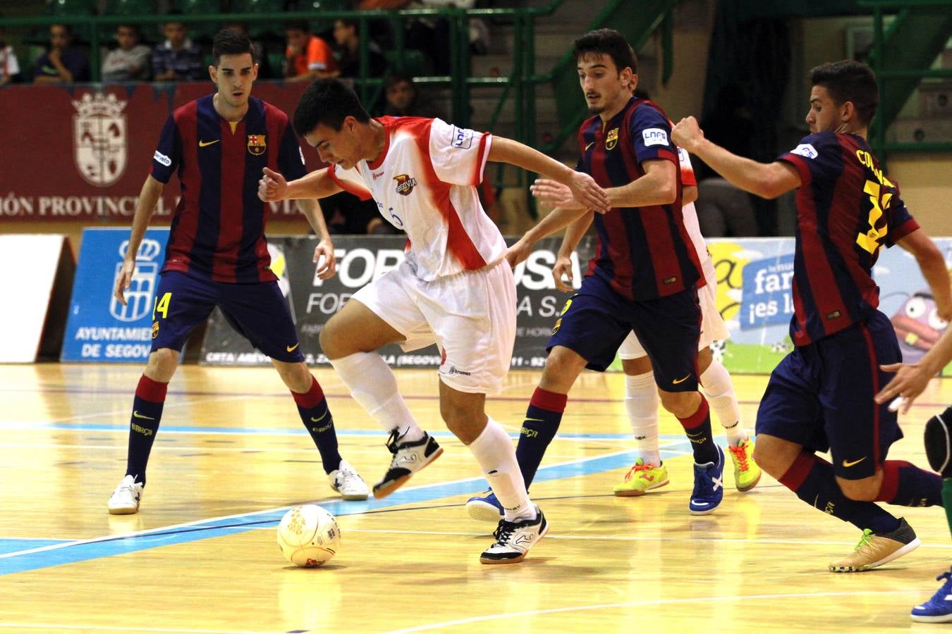 Partido de fútbol sala Segovia Futsal - Barcelona B