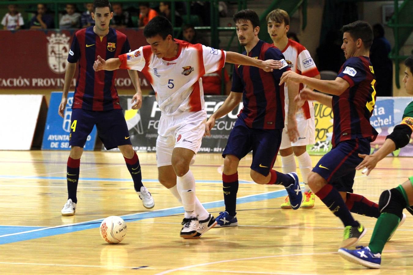 Partido de fútbol sala Segovia Futsal - Barcelona B