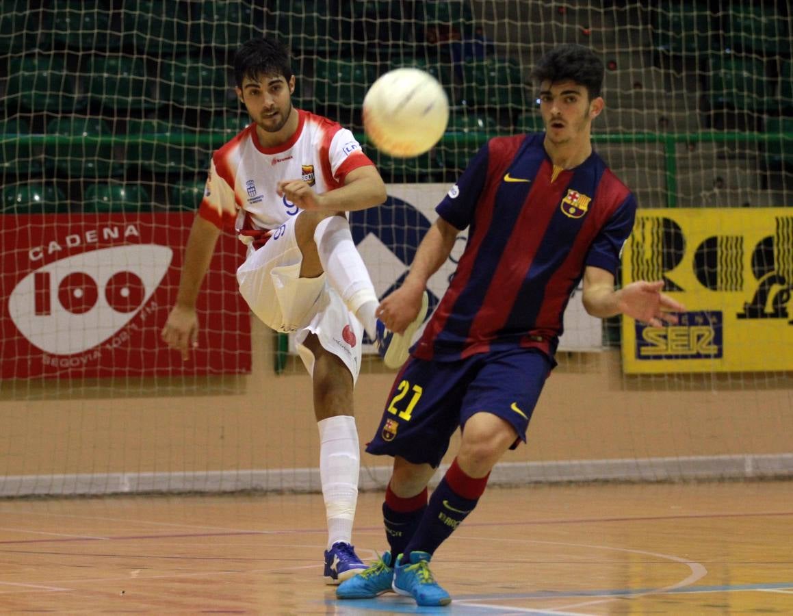 Partido de fútbol sala Segovia Futsal - Barcelona B
