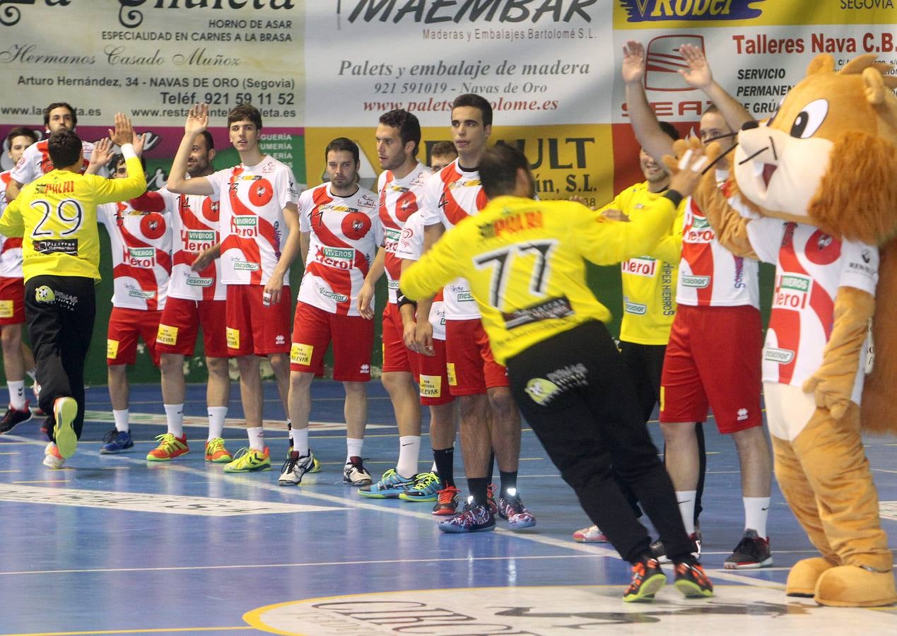 Partido Balonmano Nava - Barcelona B en Segovia