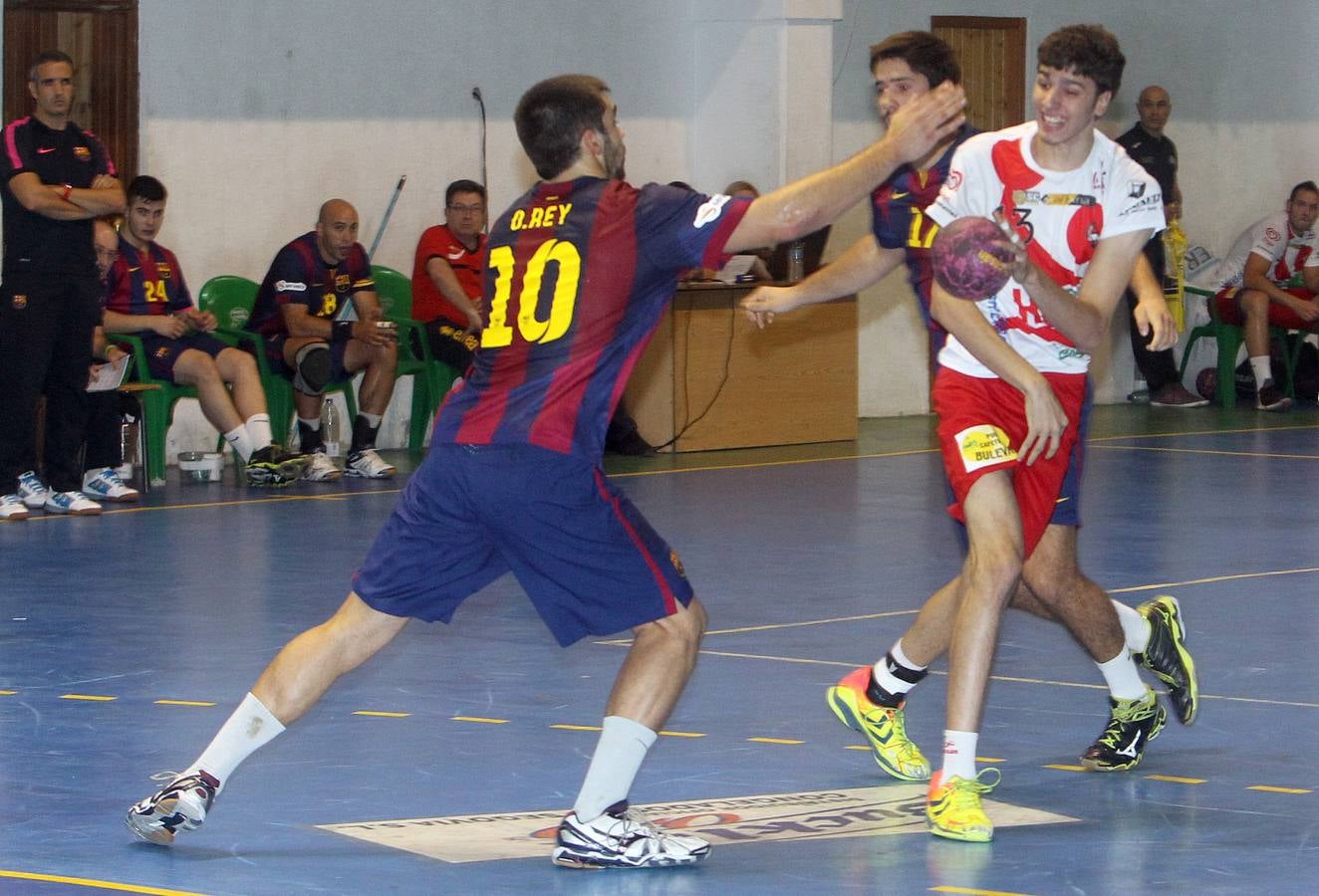 Partido Balonmano Nava - Barcelona B en Segovia