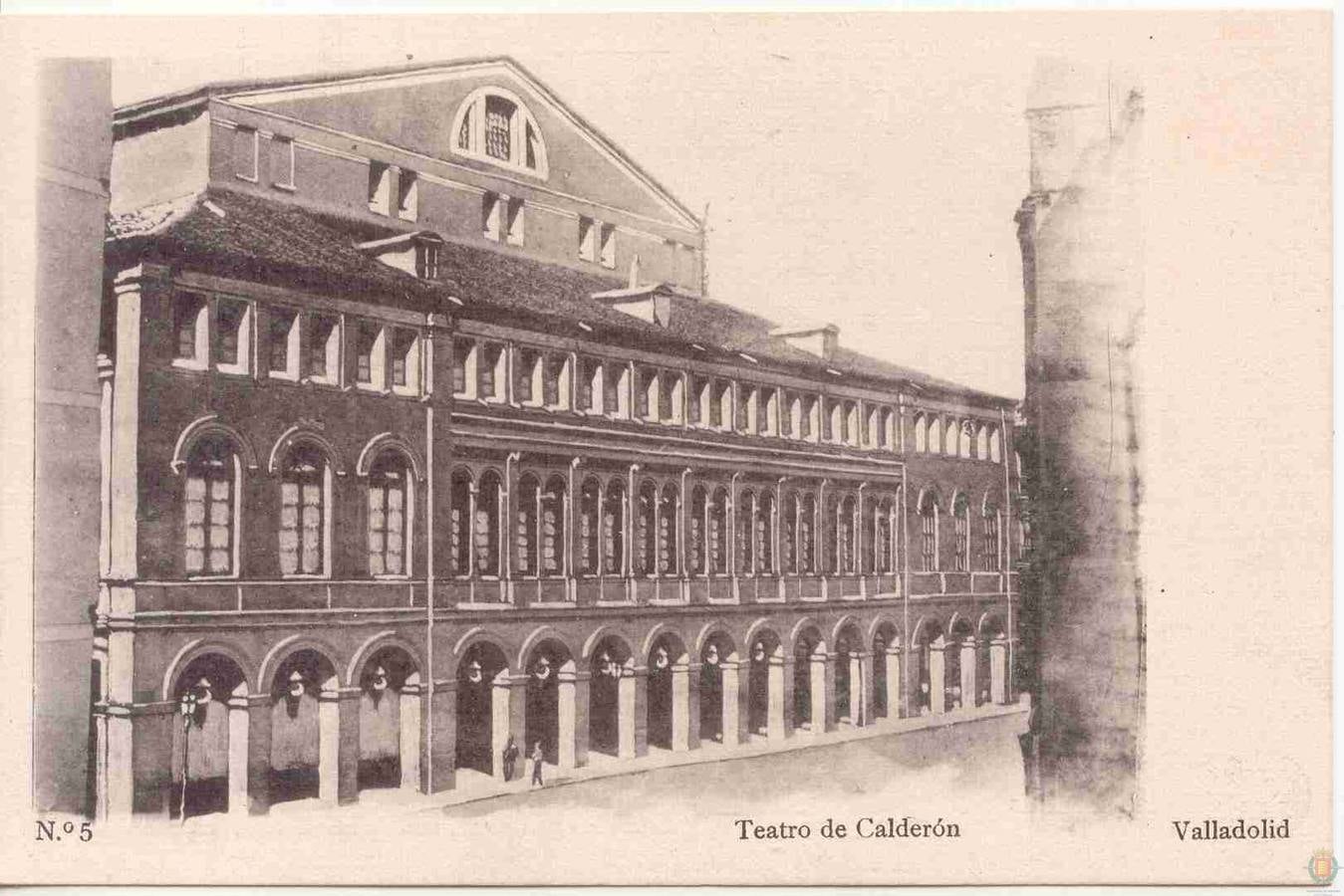 El Teatro Calderón a principios del siglo XX.