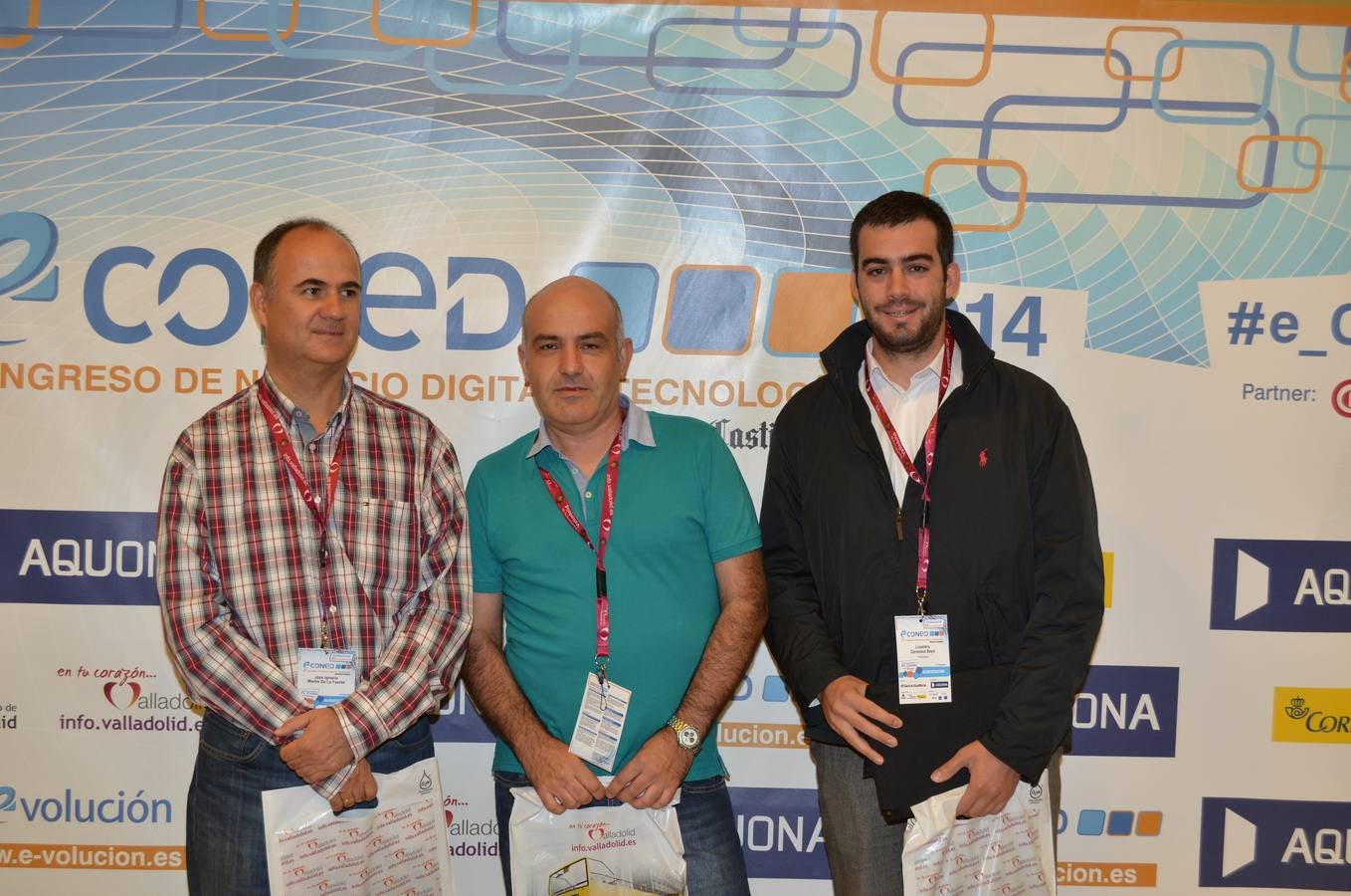 Asistentes a la segunda edición del congreso e-Coned en la Feria de Valladolid (1/2)