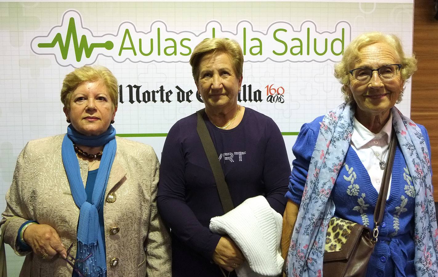 Celeste Brisomunciano, Edita Revuelta y Emiliana Echeverría.