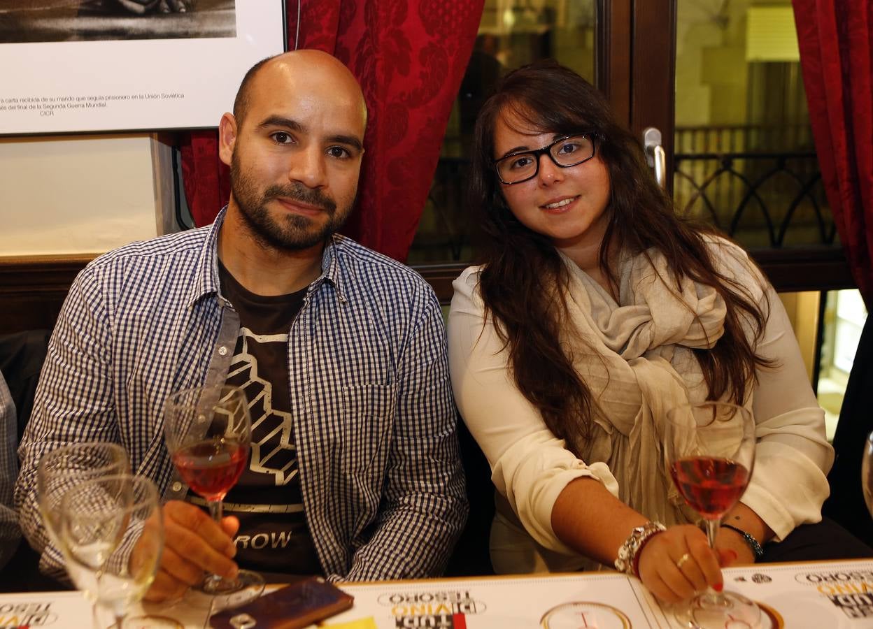 Matías Ágreda y Natalia Gómez.