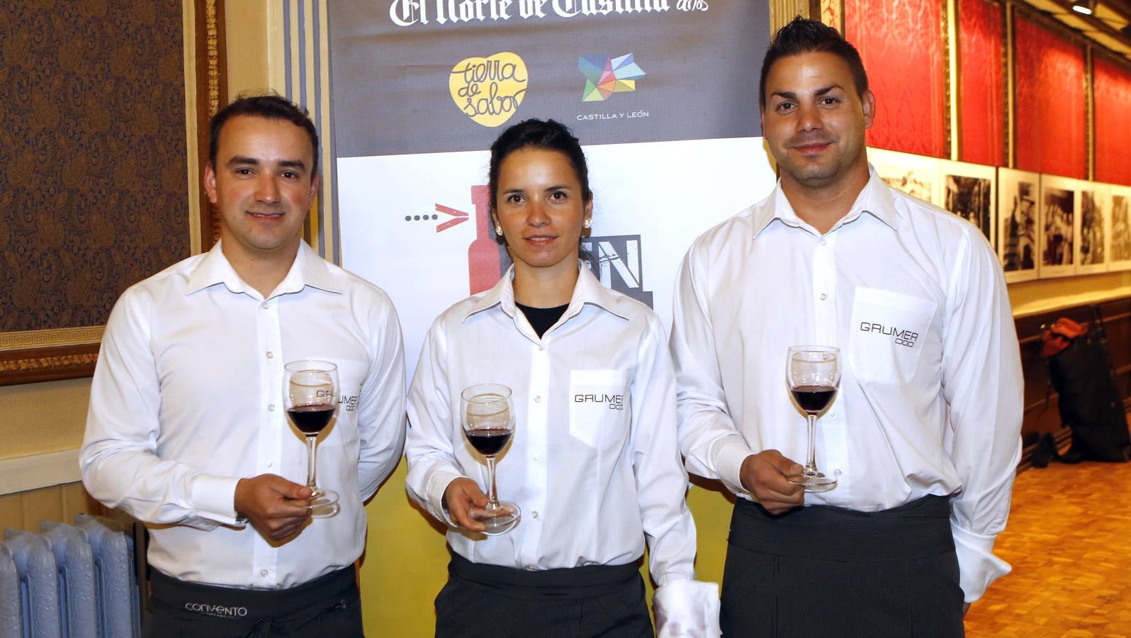 Rodrigo Dasilva, Dana Tura y Alex Valisev, de Grumer Catering.