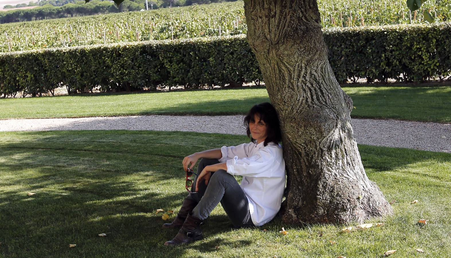 Pisada de uva en Abadía de Retuerta en Sardón de Duero (Valladolid)