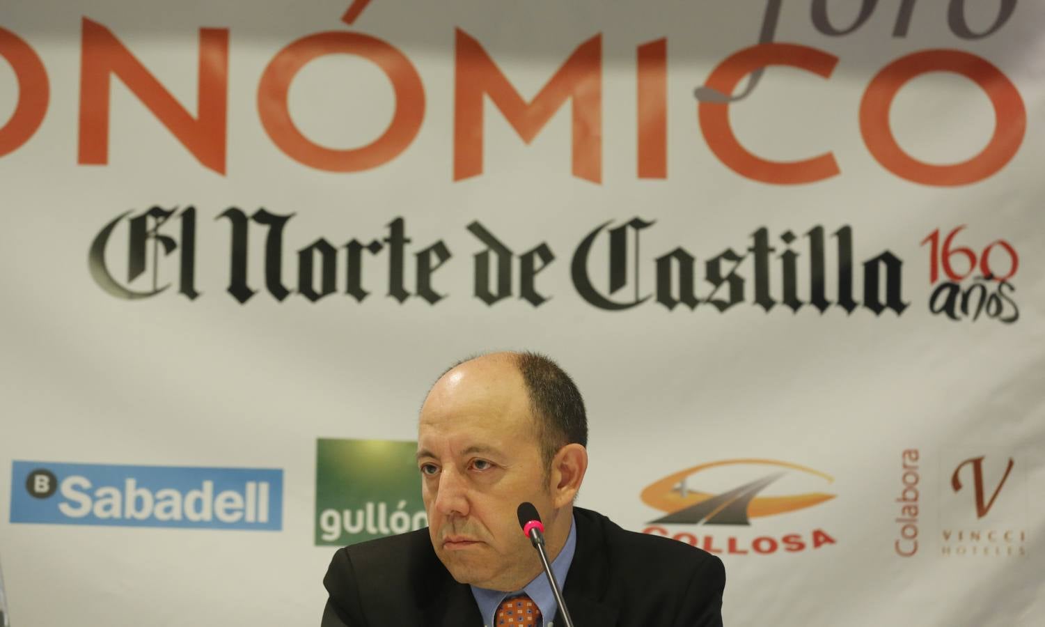 Gonzalo Bernardos, catedrático de Economía de la Universidad de Barcelona, en el Foro Económico de El Norte de Castilla
