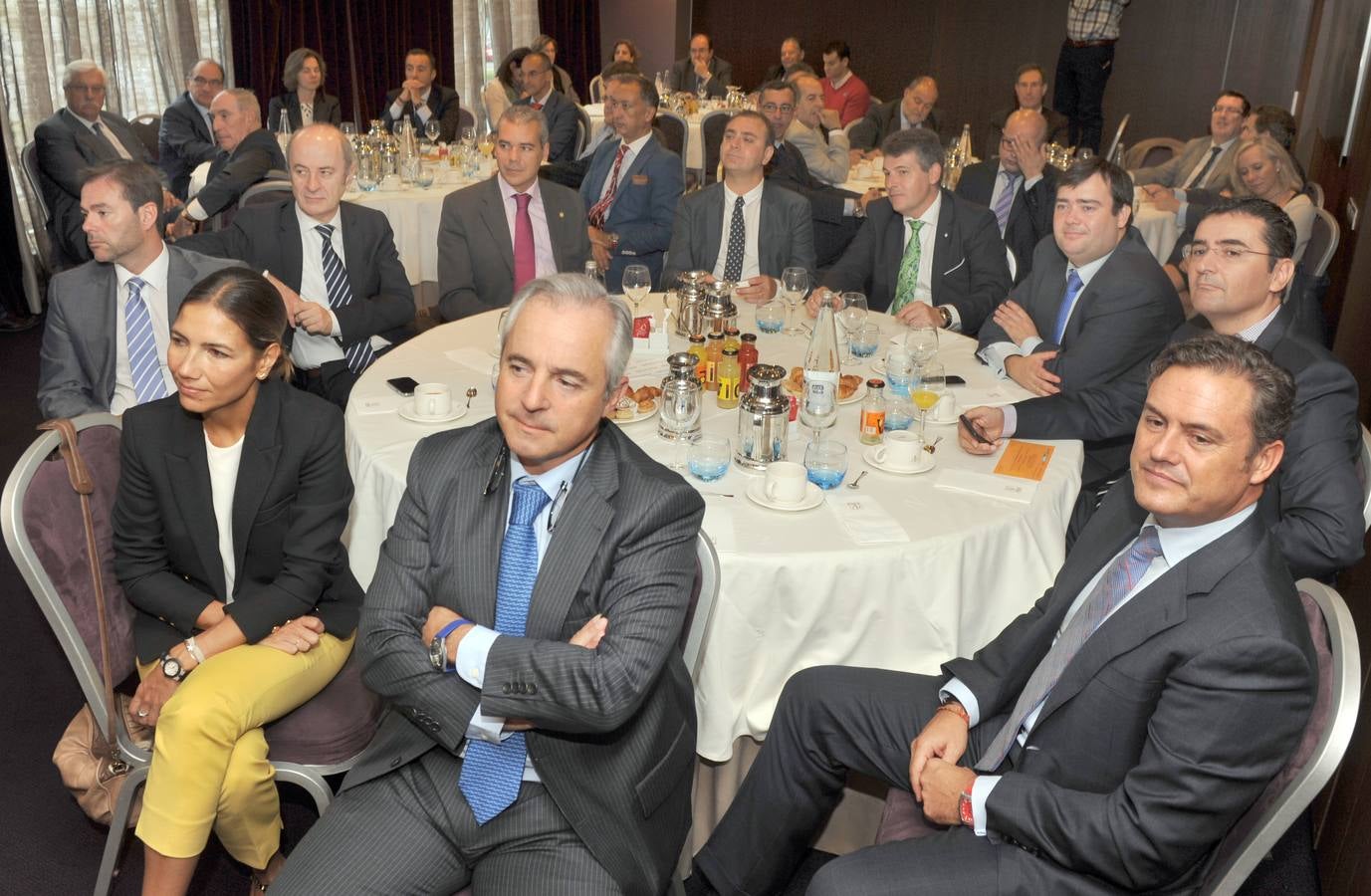 Alberto López Soto (Aveco); Marta Mateo (El Norte); Antonio Casado (Banco Sabadell); Agustín Martín Santos (Comité Olímpico Español); Daniel Bravo (Afedecyl); Juan Ramón de la Fuente (Interforo Abogados); Alfredo Hontañón y Deo Bustillo (Banco Sabadell); Fernando de la Puente (Ibermática); y Luis Ortiz de Lanzagorta (Fundación Schola).