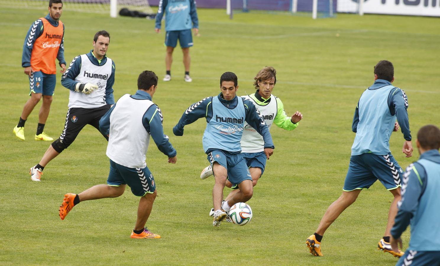 Entrenamiento del Real Valladolid 13.10.14