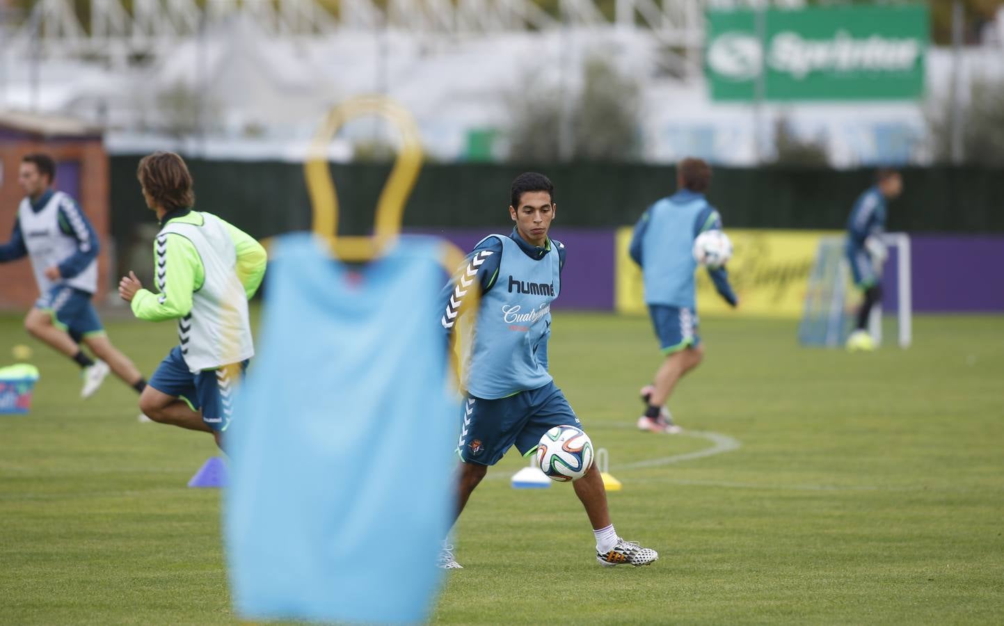 Entrenamiento del Real Valladolid 13.10.14