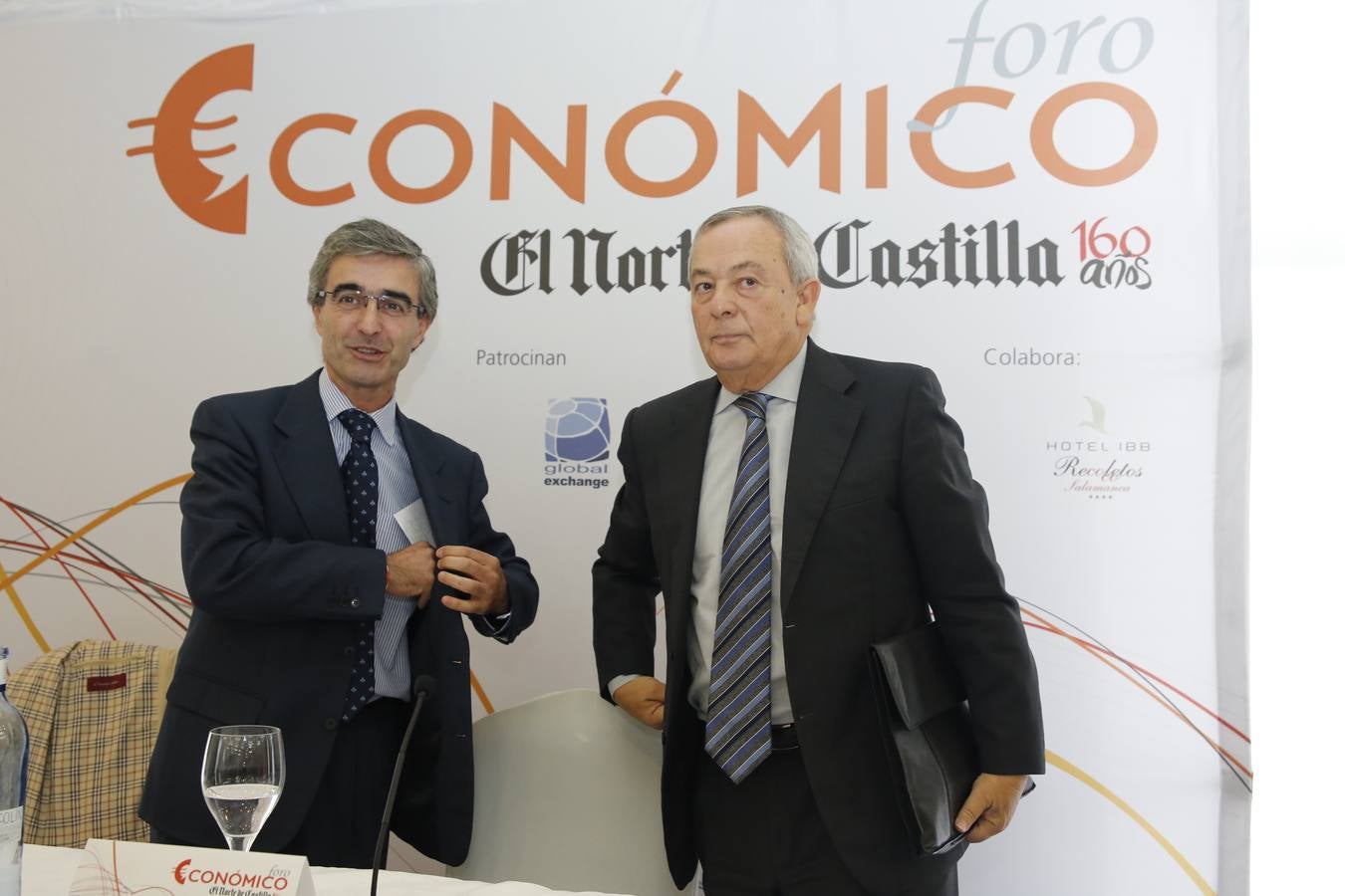 El exministro de Economía,  Carlos Solchaga en el Foro Económico de El Norte de Castilla en Salamanca