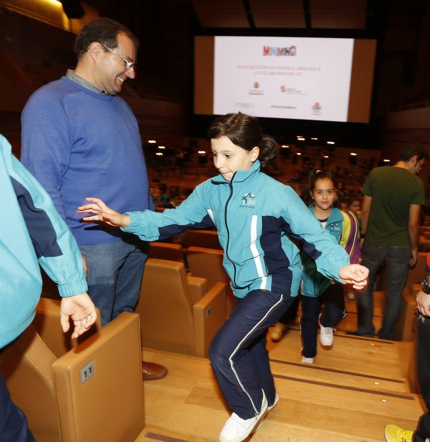 Niños de varios colegios de Valladolid participan en la sección Miniminci de la Seminci