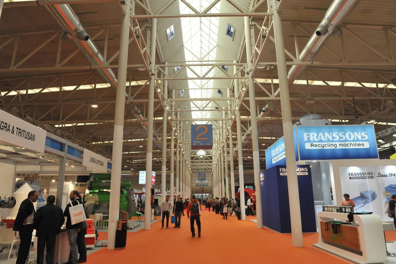 Inauguración de la feria Expobiomasa 2014 en Valladolid