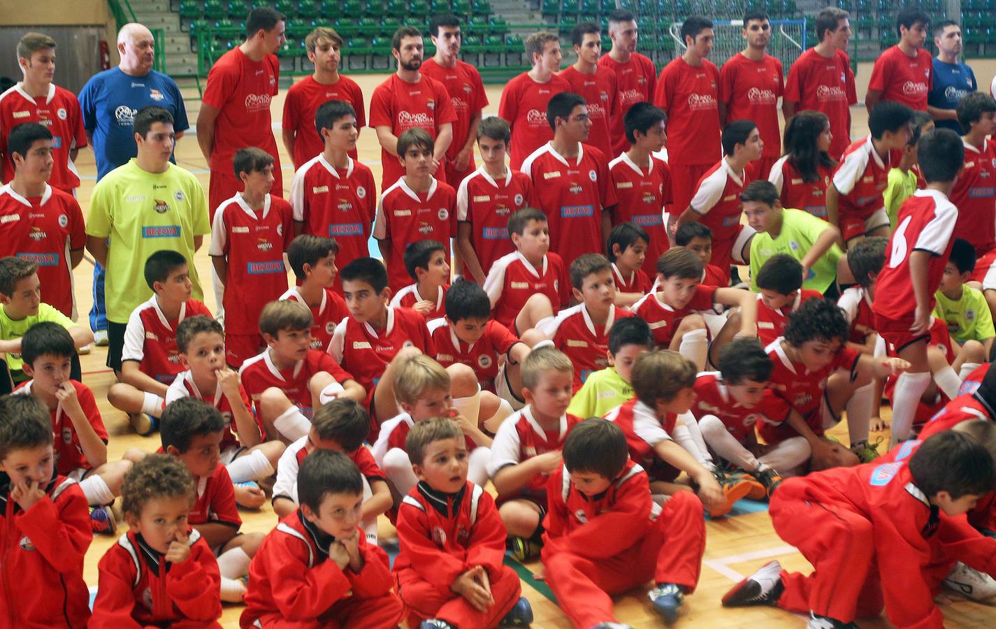 Presentación de la cantera del Segovia Futsal