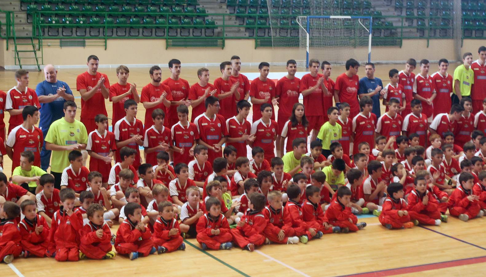 Presentación de la cantera del Segovia Futsal