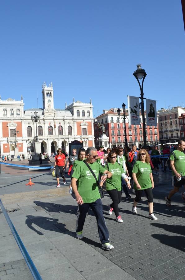 Marcha contra el cáncer en Valladolid (1/4)