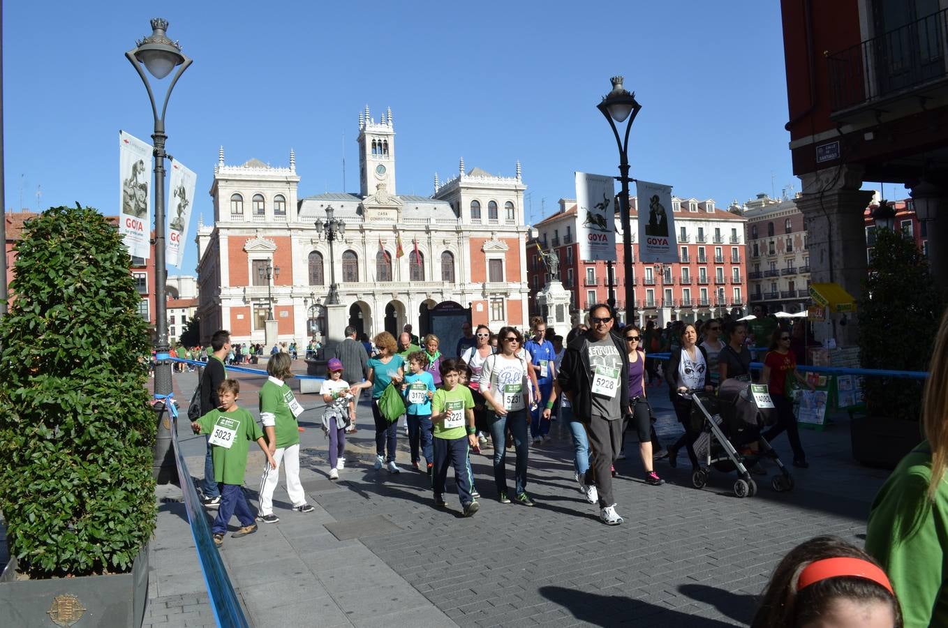 Marcha contra el cáncer en Valladolid (1/4)