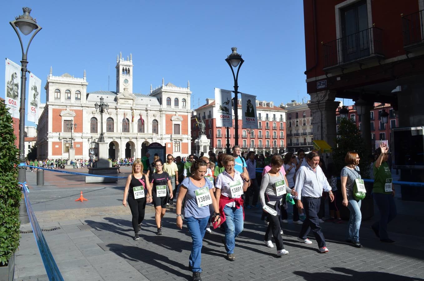 Marcha contra el cáncer en Valladolid (1/4)