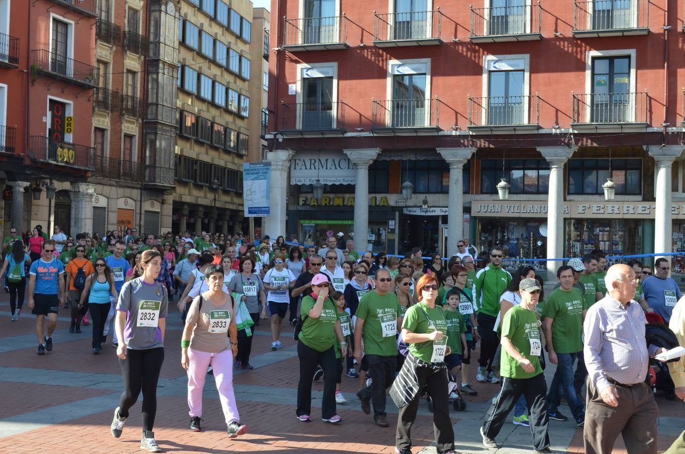 Marcha contra el cáncer en Valladolid (1/4)