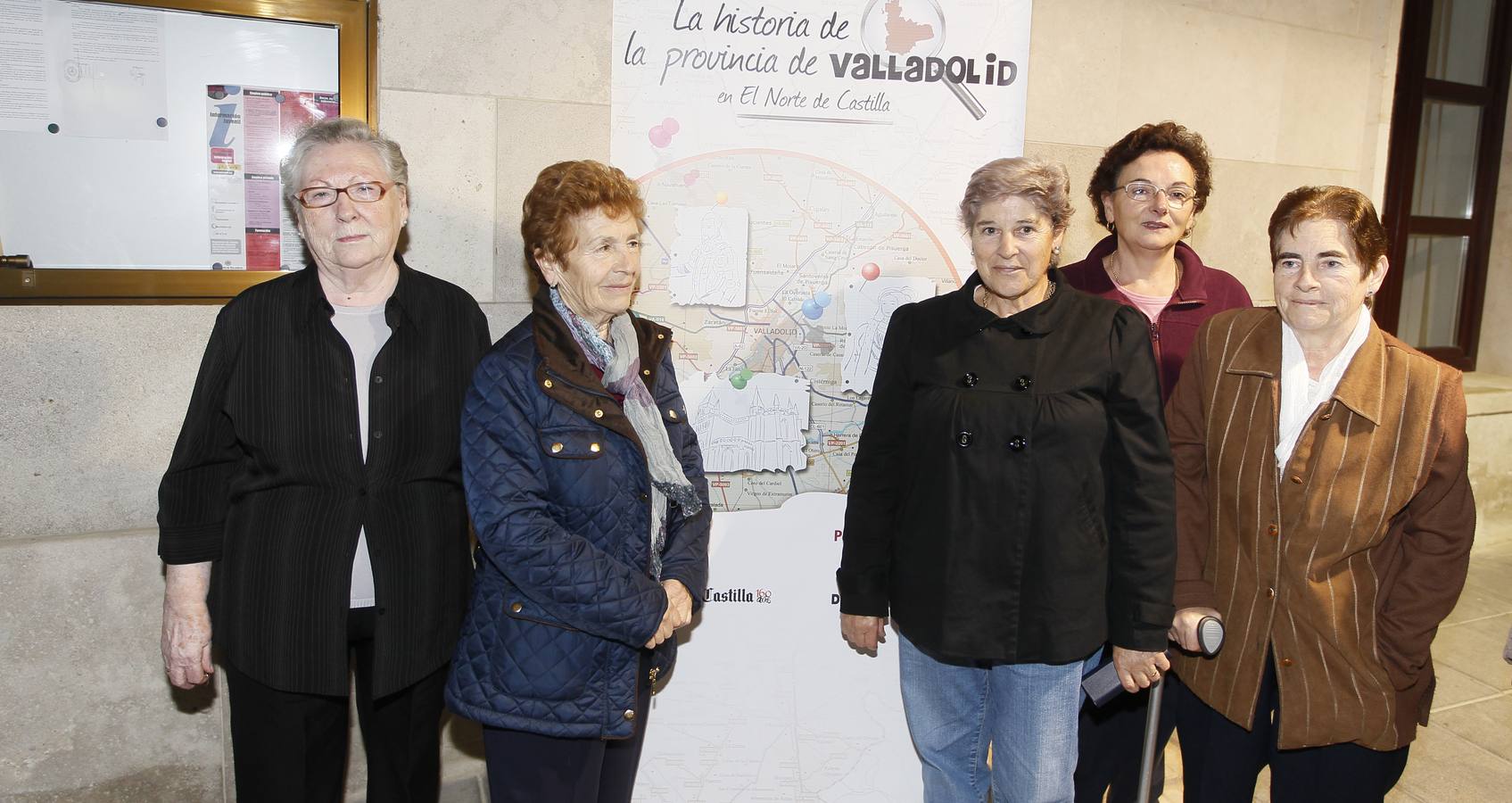 Martina Sinde, Leo Pineda, Josefina Villafañe, Jesusa Redondo y Asunción García.