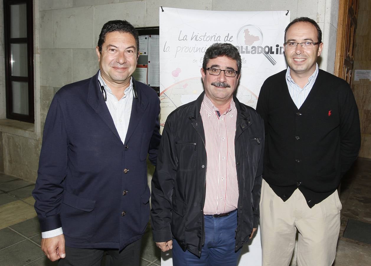 Los diputados Alberto Collantes, Celiano Vielba y Víctor Alonso.