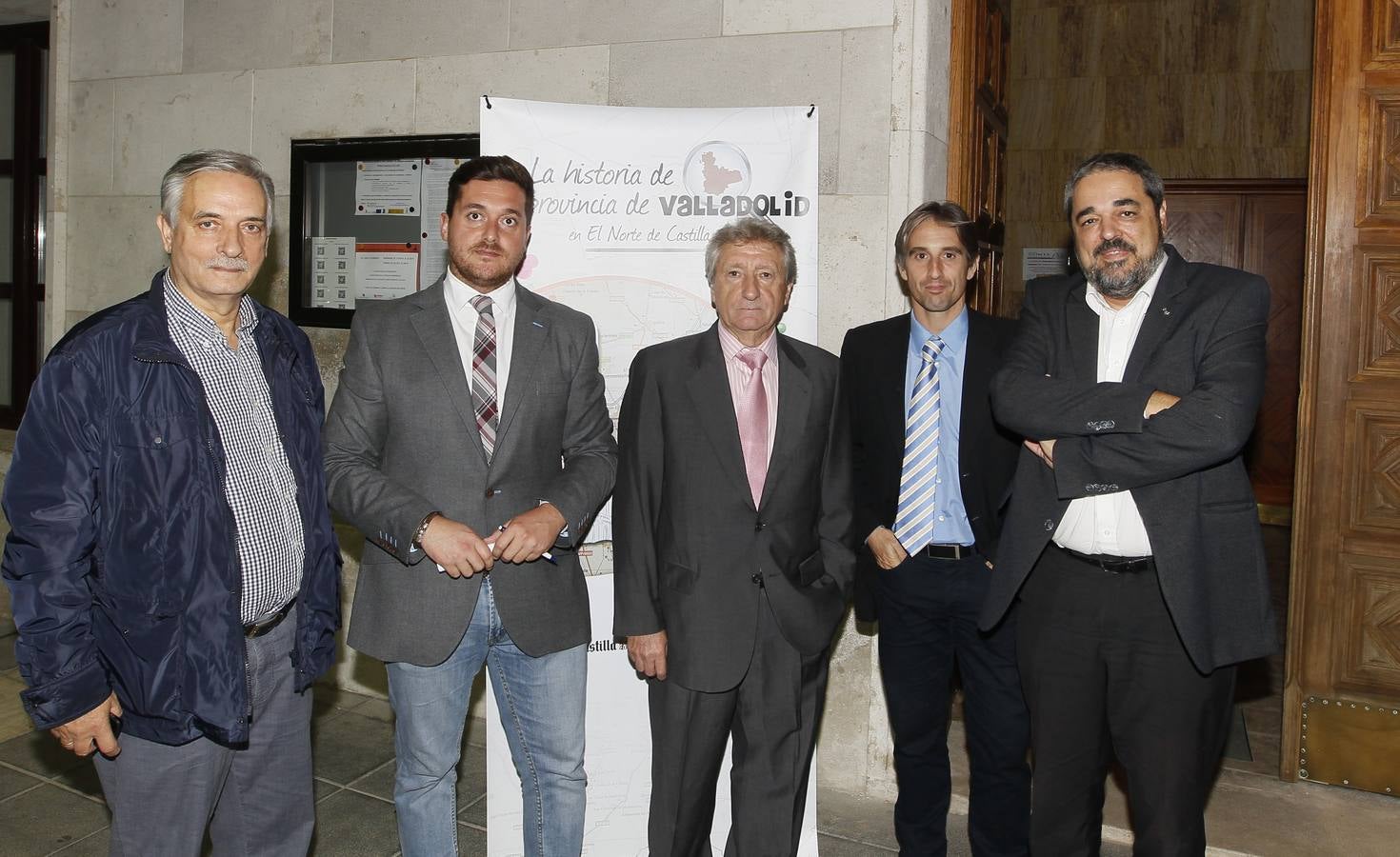 El catedrático Celso Almuiña en el ciclo &#039;La Historia de la Provincia de Valladolid&#039; celebrado en Mayorga