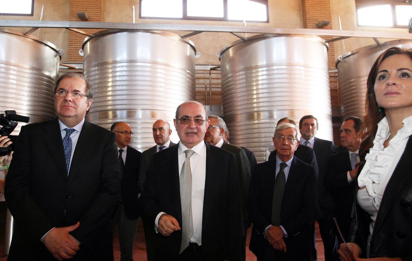 Inauguración de la bodega Heredad de Urueña (Valladolid)