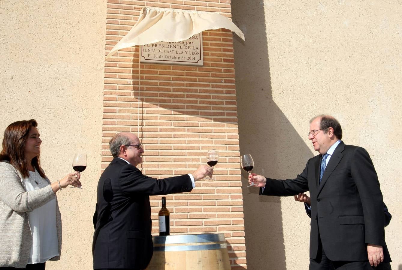 Inauguración de la bodega Heredad de Urueña (Valladolid)