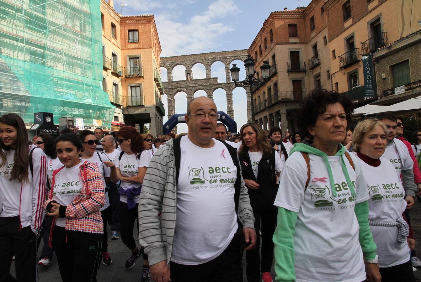 Primera Marcha contra el Cáncer de Segovia