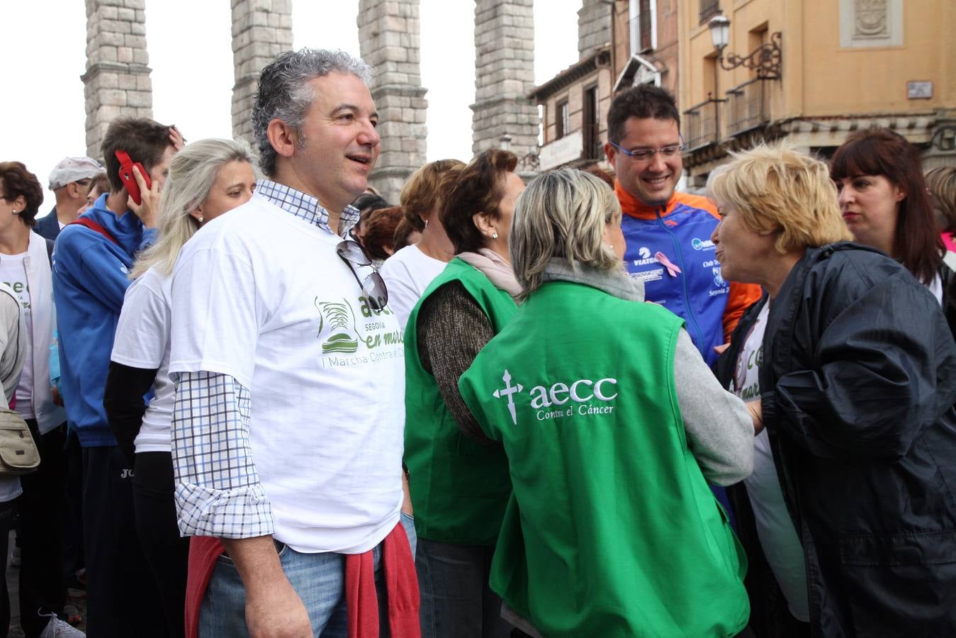Primera Marcha contra el Cáncer de Segovia