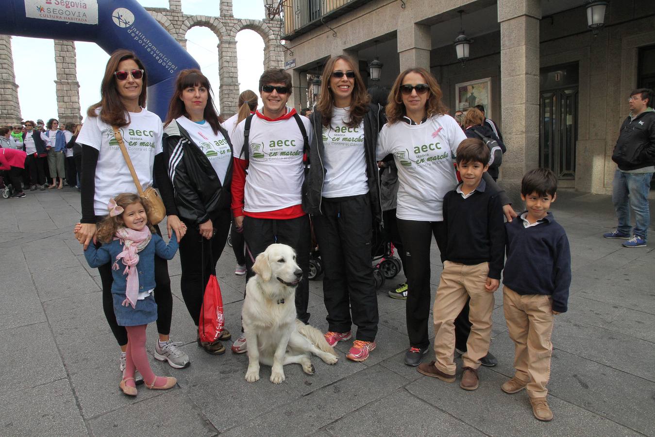 Primera Marcha contra el Cáncer de Segovia