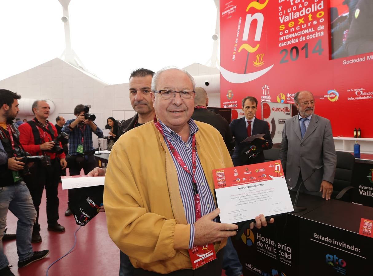 Presentación del VI Concurso Internacional de Escuelas de Cocina del mundo en la Cúpula del Milenio de Valladolid