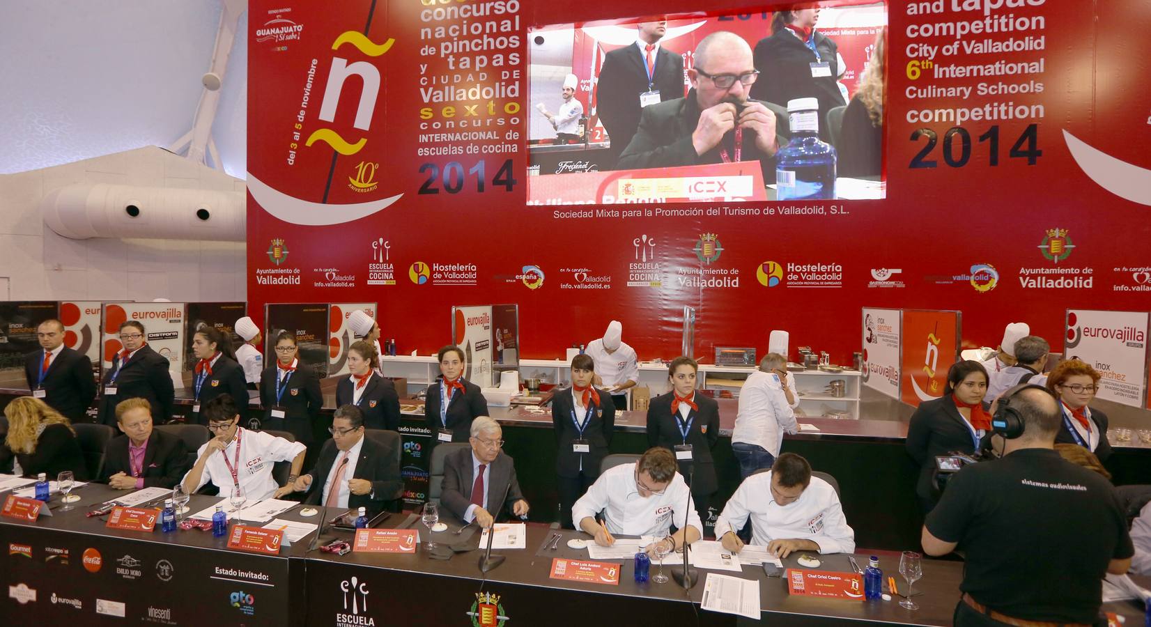 VI Concurso Internacional de Escuelas de Cocina en la Cúpula del Milenio de Valladolid