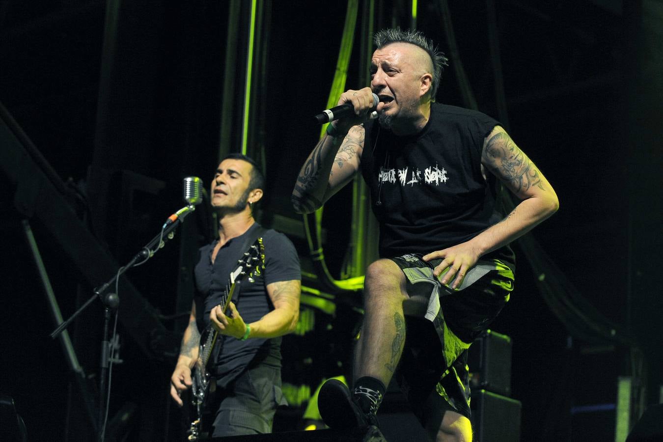 Concierto de Ska-p en el Festival Solidario de Aspaym en la Feria de Muestras de Valladolid