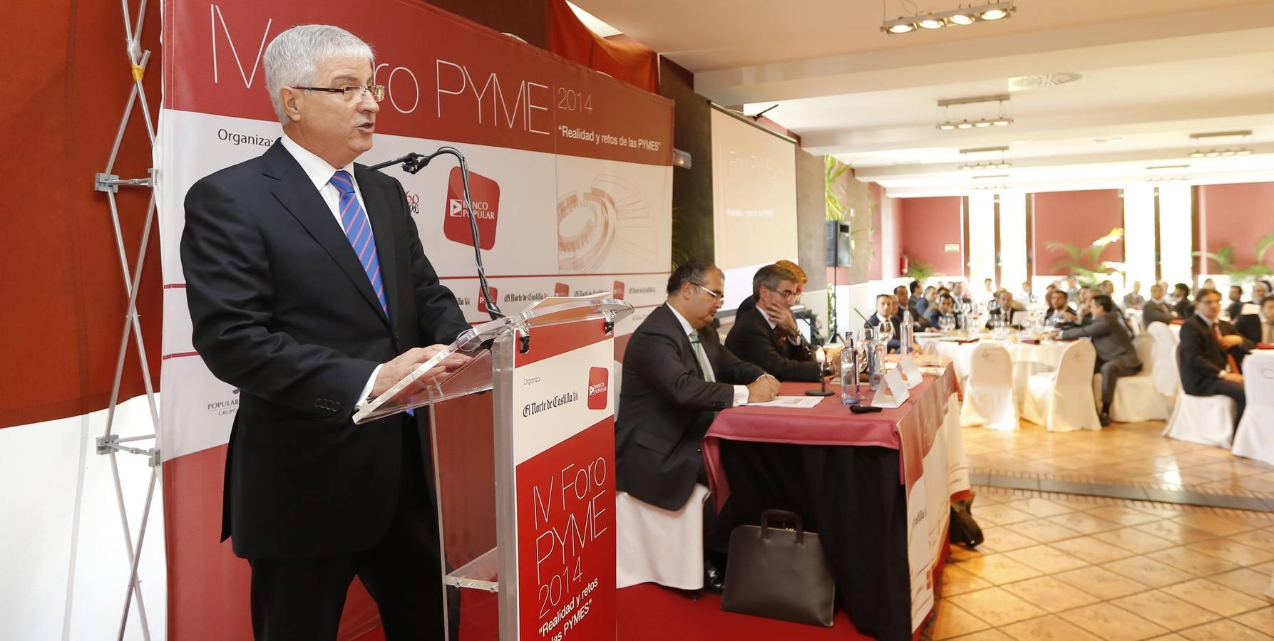 IV Foro PYME 2014 &#039;Realidad y retos de las PYMES&#039; organizado por el Banco Popular y El Norte de Castilla