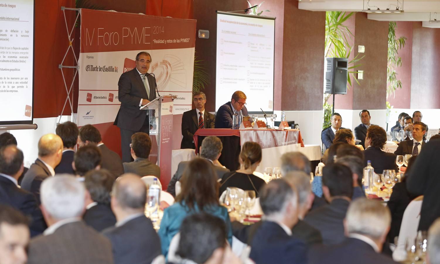 IV Foro PYME 2014 &#039;Realidad y retos de las PYMES&#039; organizado por el Banco Popular y El Norte de Castilla