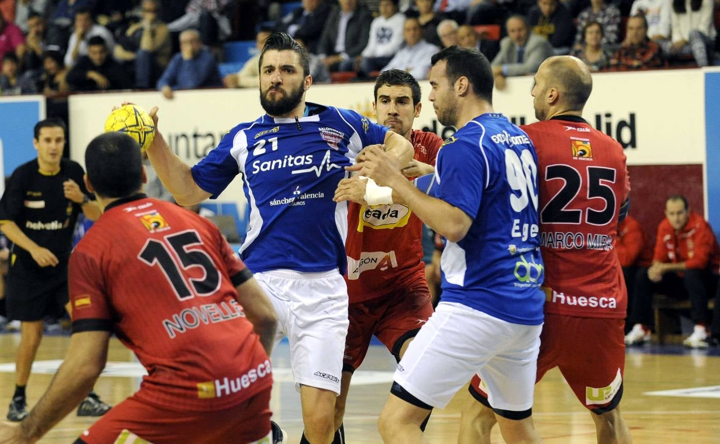 Atlético Valladolid 31-34 Huesca