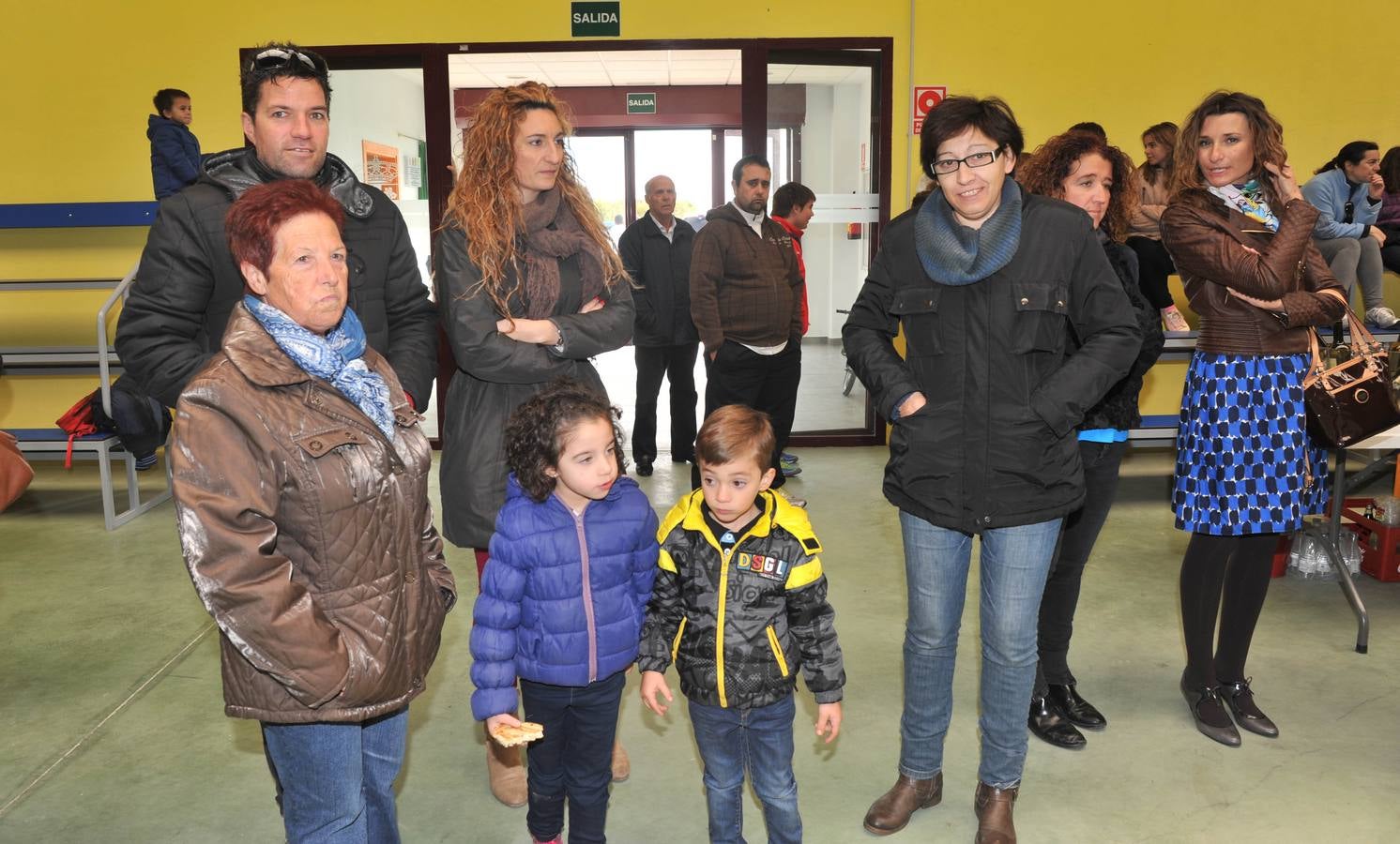 Inauguración del polideportivo multifuncional en Villaverde de Medina. Valladolid