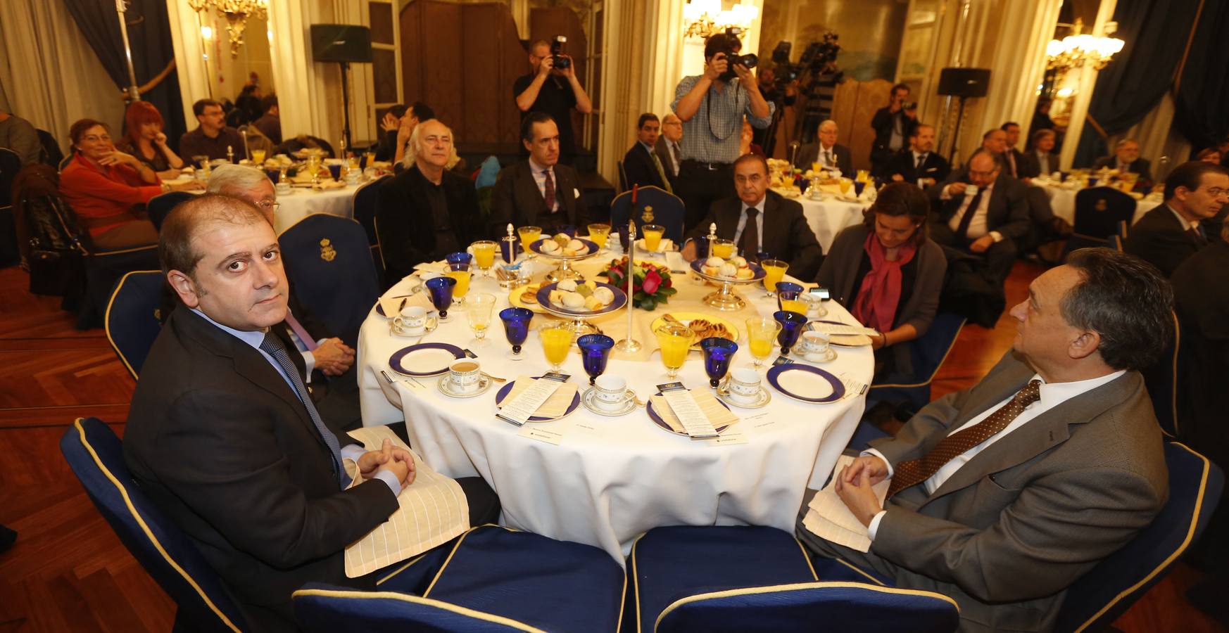 El director de El Norte de Castilla pronuncia en el hotel Ritz de Madrid la conferencia estrella del 160 aniversario de la fundación del diario (1/2)